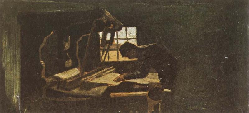 Vincent Van Gogh Weaver Arranging Threads (nn04)